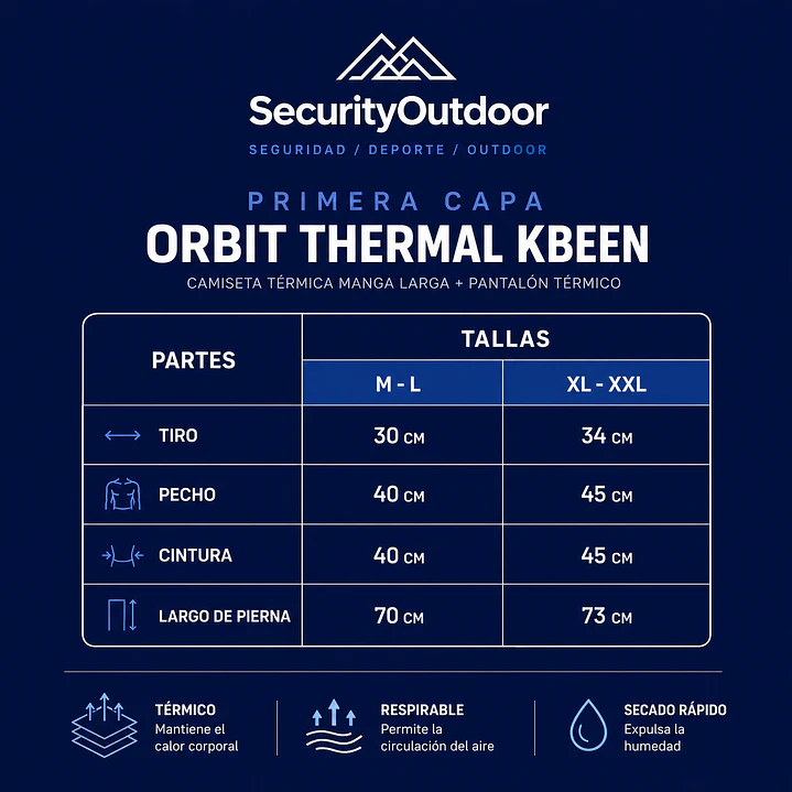Primera Capa Orbit Thermal Unisex Kbeen 4
