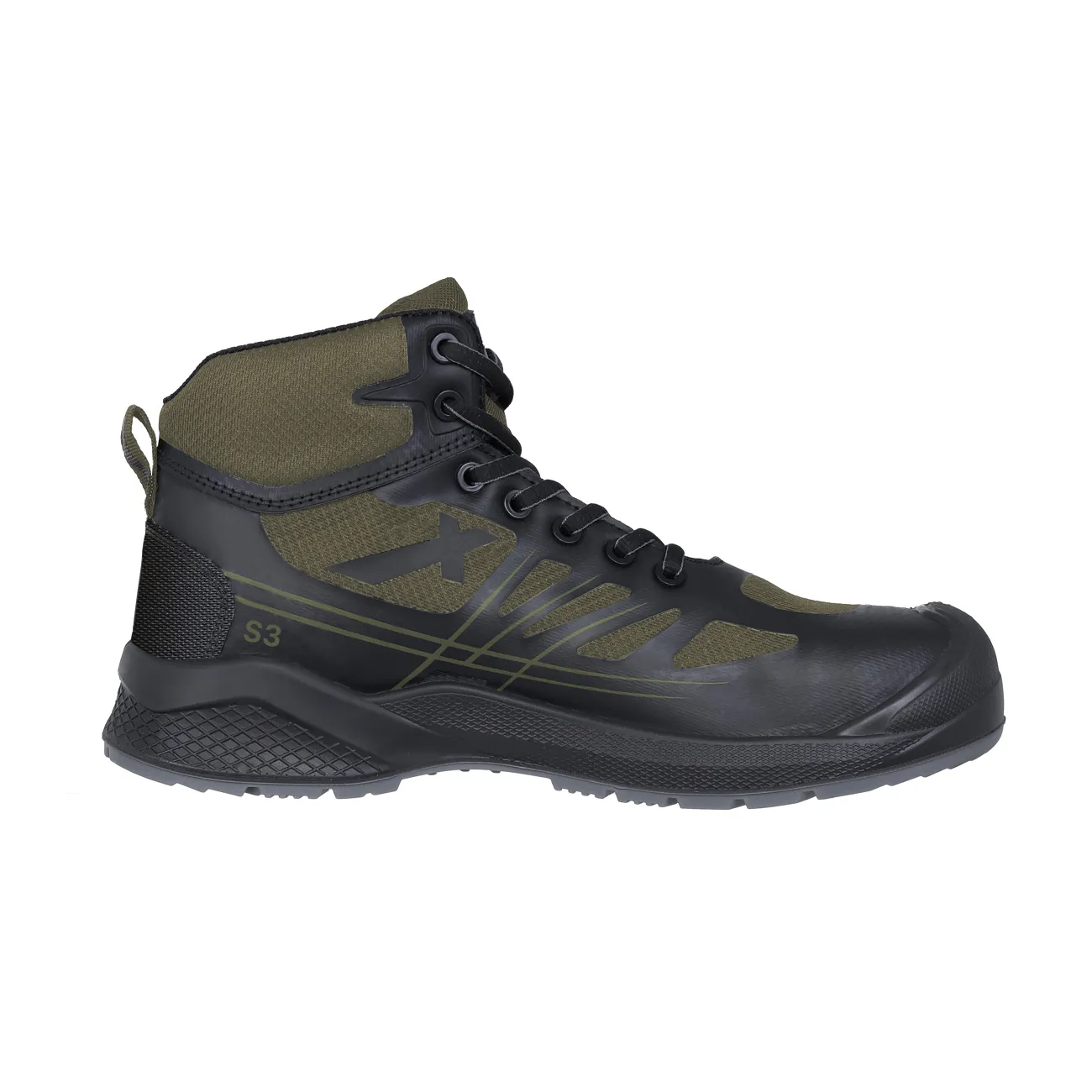 Botín AX6 S3 Green Activex Antiestatico Unisex
