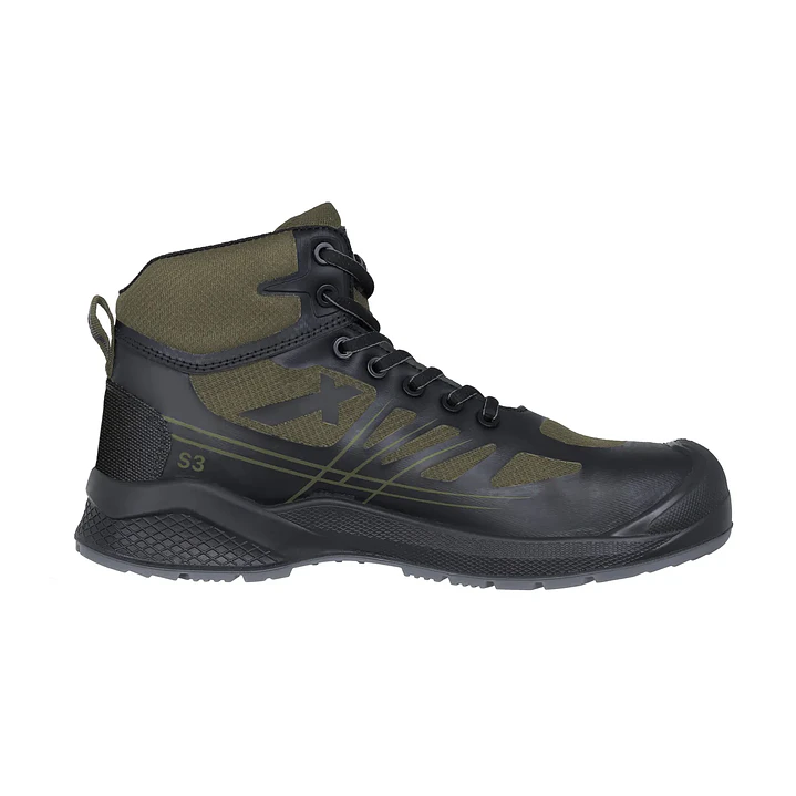 Botín AX6 S3 Green Activex Antiestatico Unisex 1
