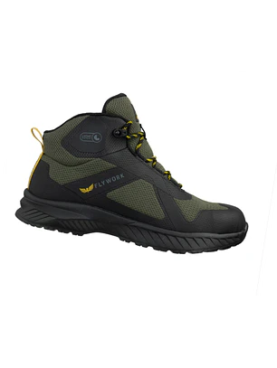 Botín Zapatilla Edelbrock Fly Work 2 Ultraligero DK Green Black