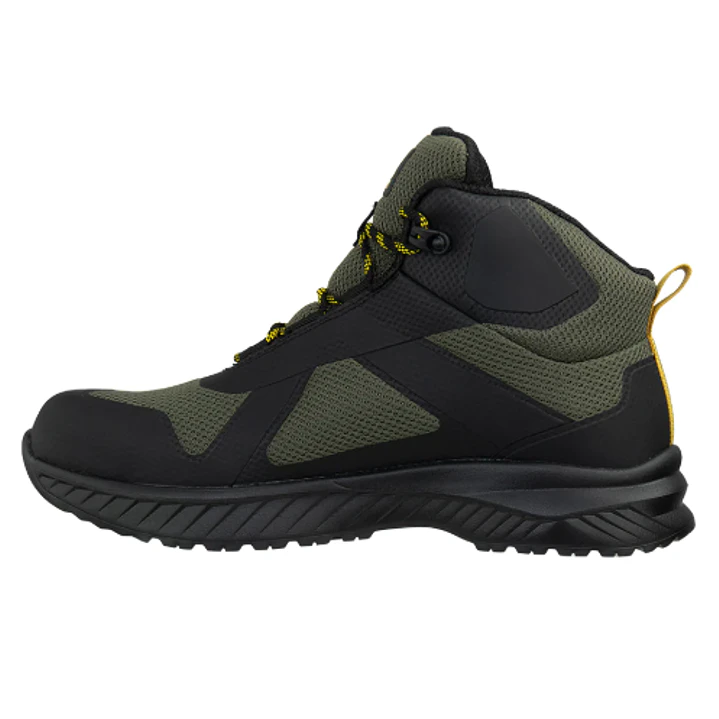 Botín Zapatilla Edelbrock Fly Work 2 Ultraligero DK Green Black 4
