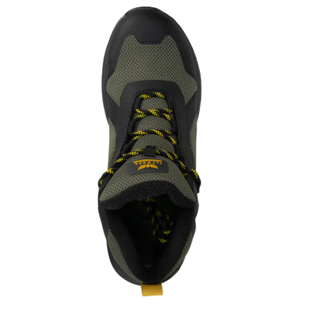Botín Zapatilla Edelbrock Fly Work 2 Ultraligero DK Green Black 5