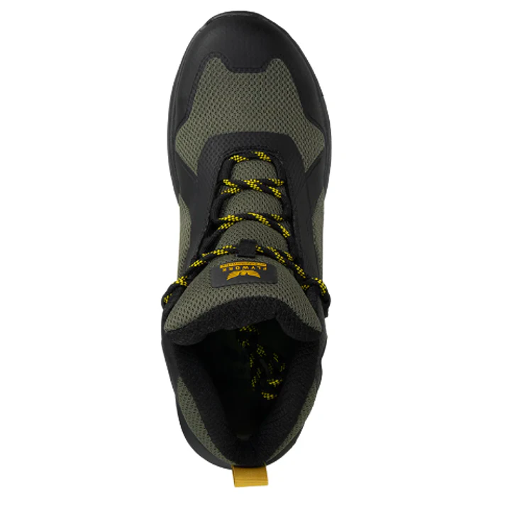 Botín Zapatilla Edelbrock Fly Work 2 Ultraligero DK Green Black 5
