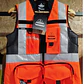 Chaleco Geólogo Peregrin N1 Phoenix Hombre Salmon HI VIS Premium - Miniatura 5