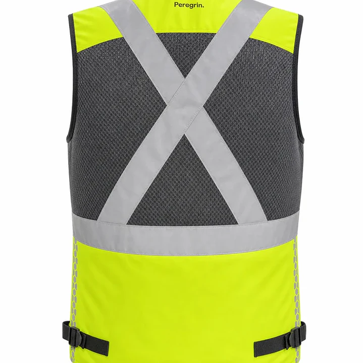 Chaleco Geólogo Peregrin N1 Phoenix Hombre AMarillo HI VIS Premium 3