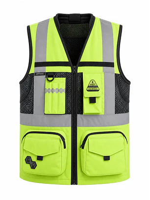 Chaleco Geólogo Peregrin N1 Phoenix Hombre AMarillo HI VIS Premium
