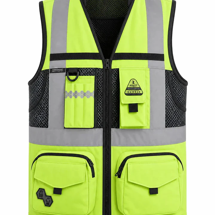 Chaleco Geólogo Peregrin N1 Phoenix Hombre AMarillo HI VIS Premium 1