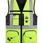 Chaleco Geólogo Peregrin N1 Phoenix Hombre AMarillo HI VIS Premium - Miniatura 1