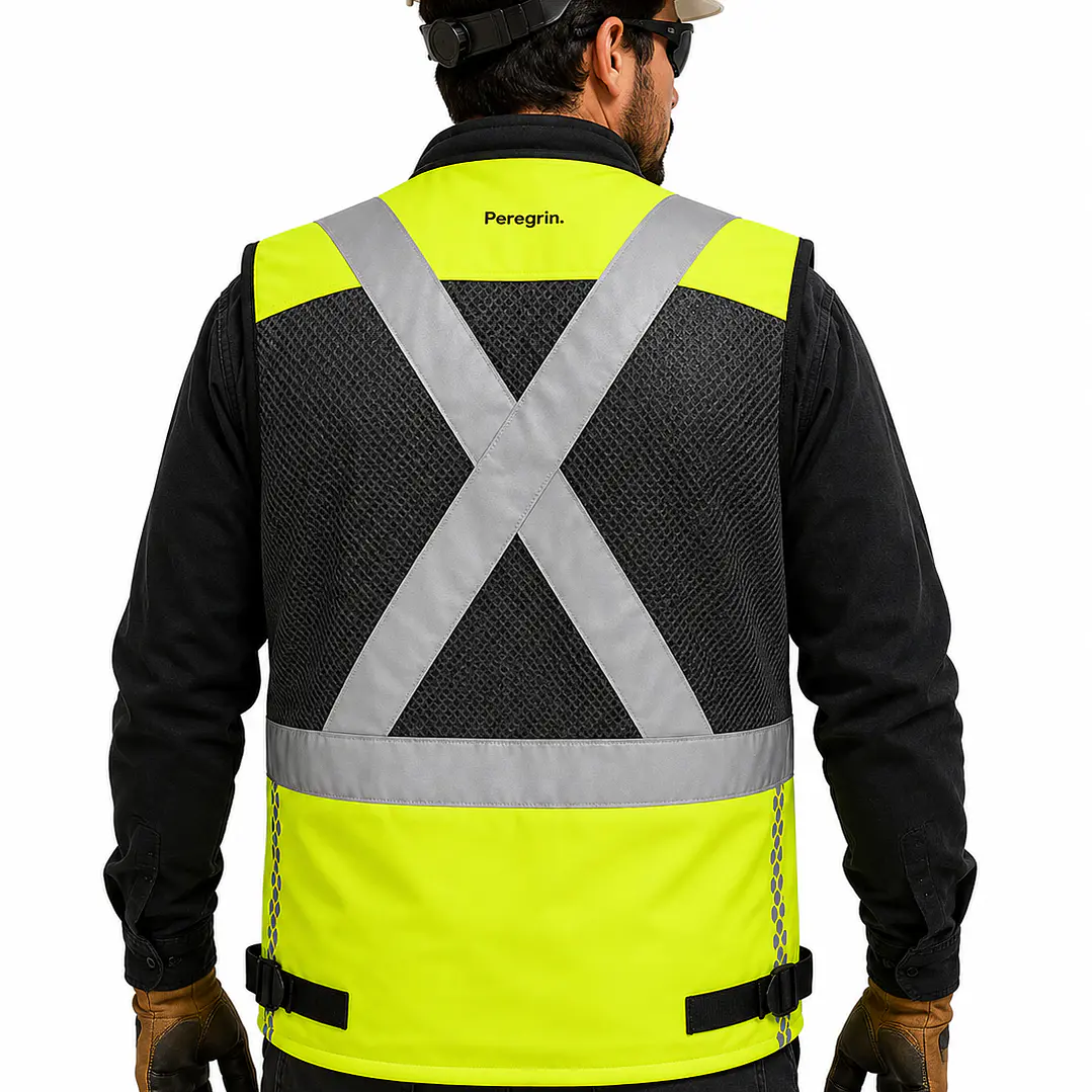 Chaleco Geólogo Peregrin N1 Phoenix Hombre AMarillo HI VIS Premium 5