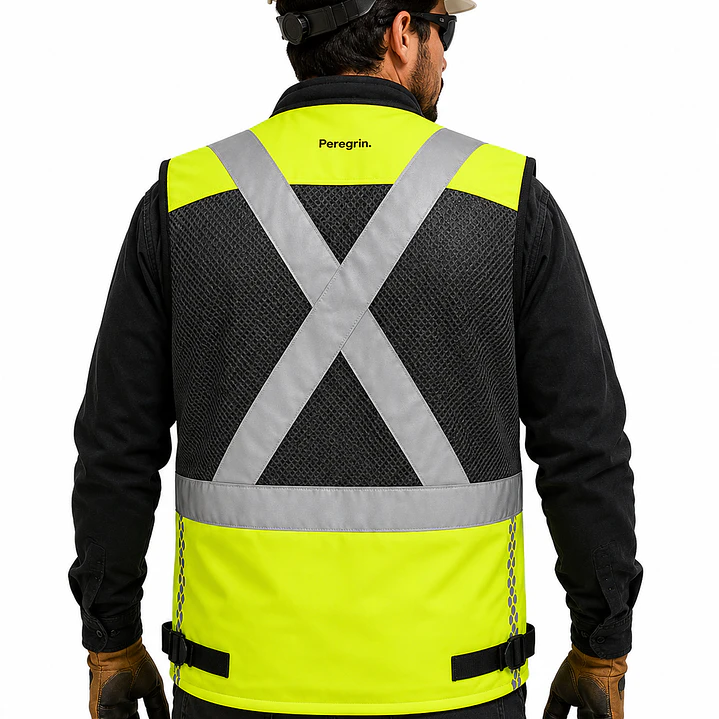 Chaleco Geólogo Peregrin N1 Phoenix Hombre AMarillo HI VIS Premium 5