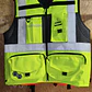 Chaleco Geólogo Peregrin N1 Phoenix Hombre AMarillo HI VIS Premium - Miniatura 6