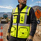 Chaleco Geólogo Peregrin N1 Phoenix Hombre AMarillo HI VIS Premium - Miniatura 2