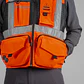 Chaleco Geólogo Peregrin N1 Phoenix Hombre Salmon HI VIS Premium - Miniatura 7