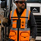 Chaleco Geólogo Peregrin N1 Phoenix Hombre Salmon HI VIS Premium - Miniatura 2
