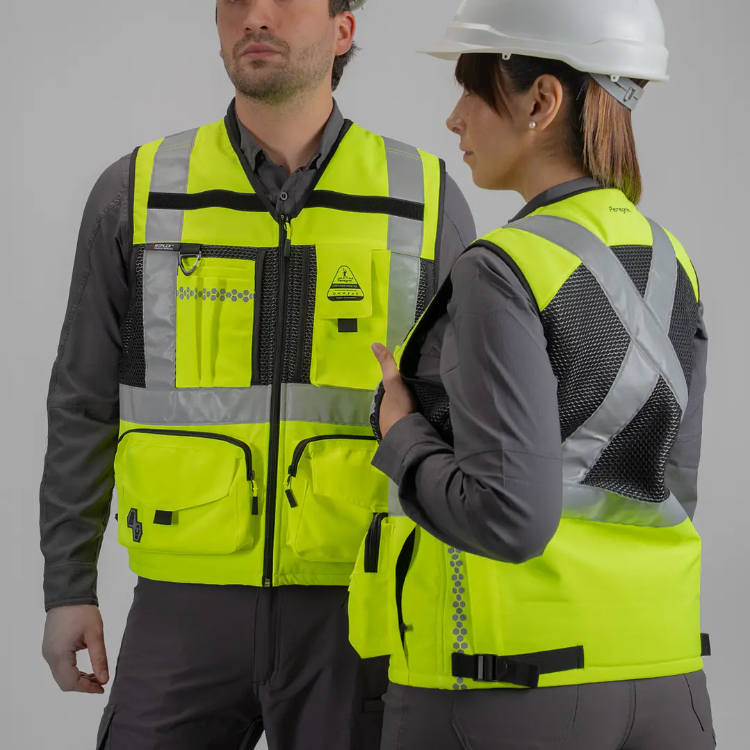 Chaleco Geólogo Peregrin N1 Phoenix Hombre Amarillo HI VIS Premium 9