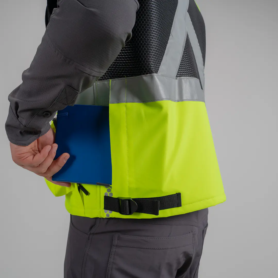 Chaleco Geólogo Peregrin N1 Phoenix Hombre Amarillo HI VIS Premium 6