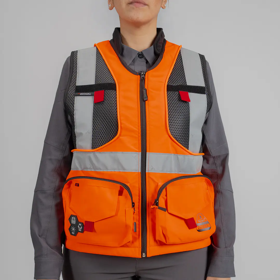Chaleco Geólogo Peregrin Gamma con Sistema Lumínico LED Unisex 9