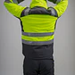 Parka Peregrin Orbital Hombre Alta Visibilidad Impermeable Salmon/Amarilla - Miniatura 6