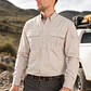 Camisa HW Horizon Blue / Beige UV 50 FPS - Miniatura 3