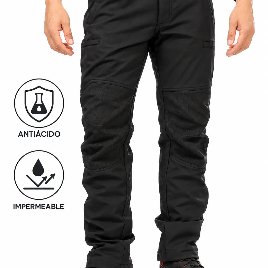 Pantalón Térmico Debmarine Impermeable Antiácido Hombre Oxwear  1