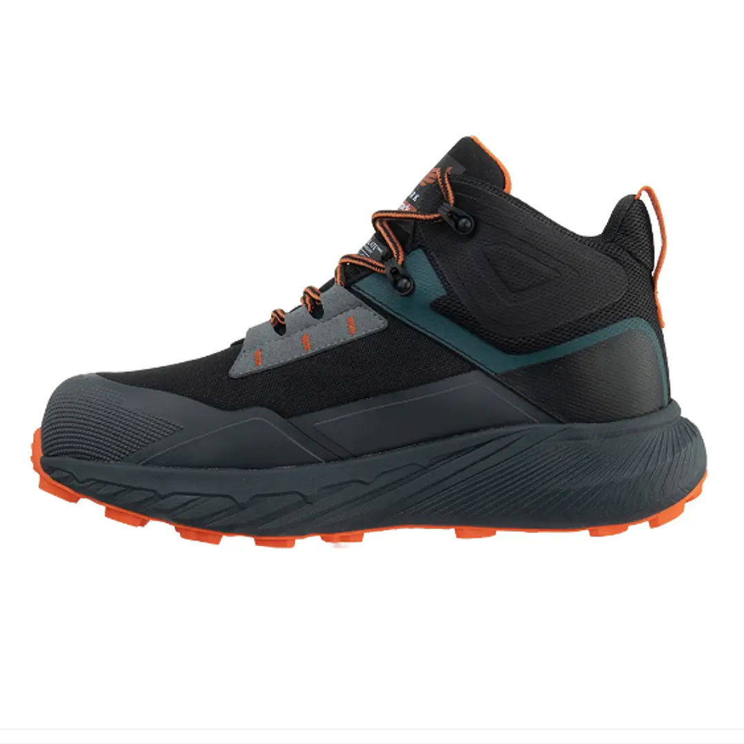 Botín Fénix Waterproof Fly Work WP Black Orange Edelbrock 6