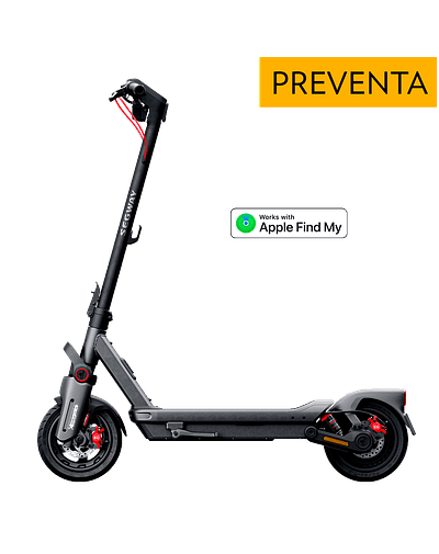 Scooter Eléctrico Segway Max G3 - 45 km/h Vel. Máx y 80 km Aut. Max - Negro