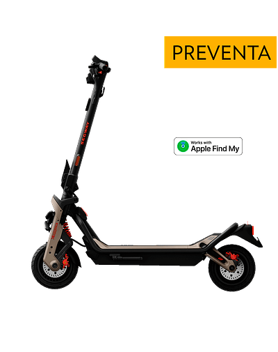 Segway GT3 Pro SuperScooter 80 km/h Vel. Máx and 137 km Aut. Máx - Negro