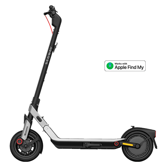 Scooter Eléctrico Segway E3 - 32 km/h Vel. Máx. y 45 km Aut. Máx. - Negro