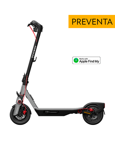 Scooter Eléctrico Segway F3 Pro - 32 km/h Vel. Máx y 71 km Aut. Máx - Negro