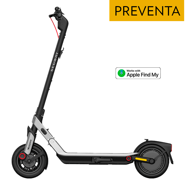 Scooter Eléctrico Segway E3 Pro - 32 km/h Vel. Máx. y 55 km Aut. Máx. - Negro (Preventa)