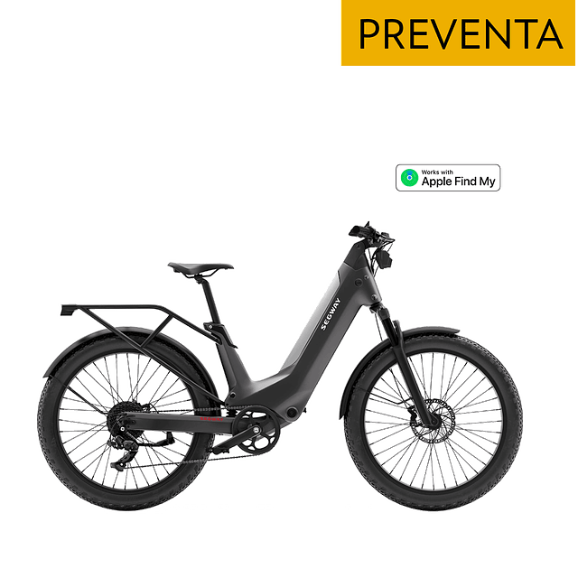 Segway Xafari - Air, Original, Max ebike - Plata mate (Preventa)