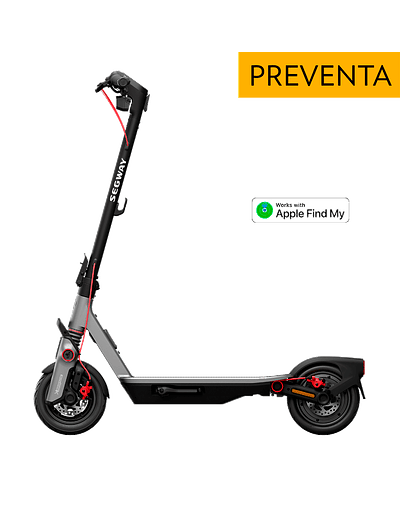 Scooter Eléctrico Segway F3 - 32 km/h Vel. Máx y 71 km Aut. Máx - Negro (Preventa)