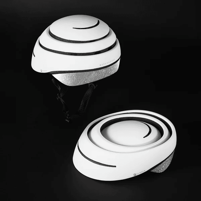 Business Loop White Reflective Silver