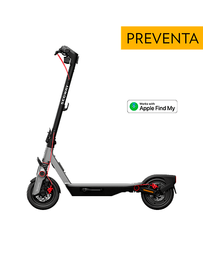 Scooter Eléctrico Segway F3 Pro - 32 km/h Vel. Máx y 71 km Aut. Máx - Negro (Preventa)