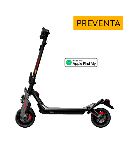 Segway SuperScooter GT3 - 50 km/h Vel. Máx y 72 km Aut. Máx - Negro (Preventa)