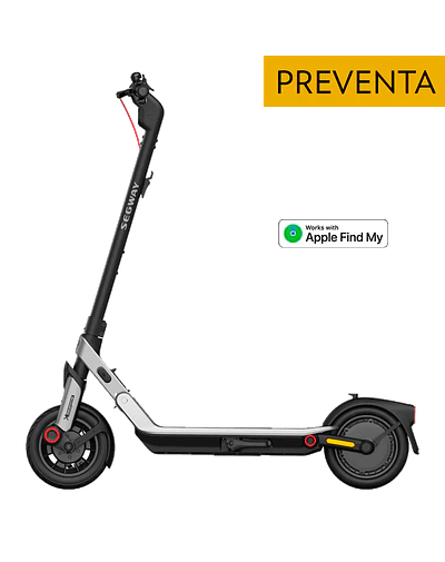 Scooter Eléctrico Segway E3 - 32 km/h Vel. Máx. y 45 km Aut. Máx. - Negro (Preventa)