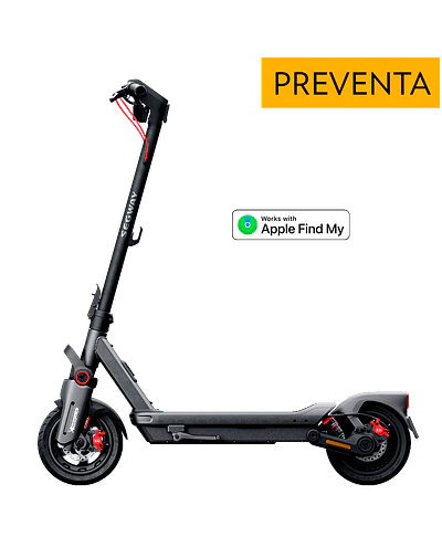 Scooter Eléctrico Segway Max G3 - 45 km/h Vel. Máx y 80 km Aut. Max - Negro (Preventa)