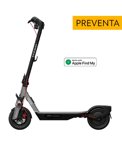 Scooter Eléctrico Segway F3 - 32 km/h Vel. Máx y 71 km Aut. Máx - Negro (PREVENTA)
