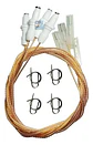 Kit Bujías Baja Para Estufa Haceb Original X 4 Unidades  - Miniatura 1