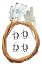 Kit Bujías Baja Para Estufa Haceb Original X 4 Unidades  - Miniatura 2