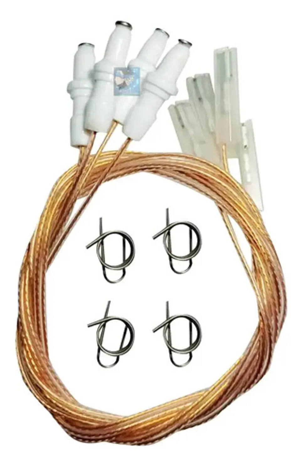 Kit Bujías Baja Para Estufa Haceb Original X 4 Unidades  2