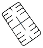 Parrilla Doble 40.4 X 22.9 Cm Para Estufa Challenger Acero - Miniatura 1