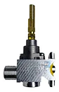 Válvula De Aluminio Original Para Estufa Challenger X 4 Unds - Miniatura 1