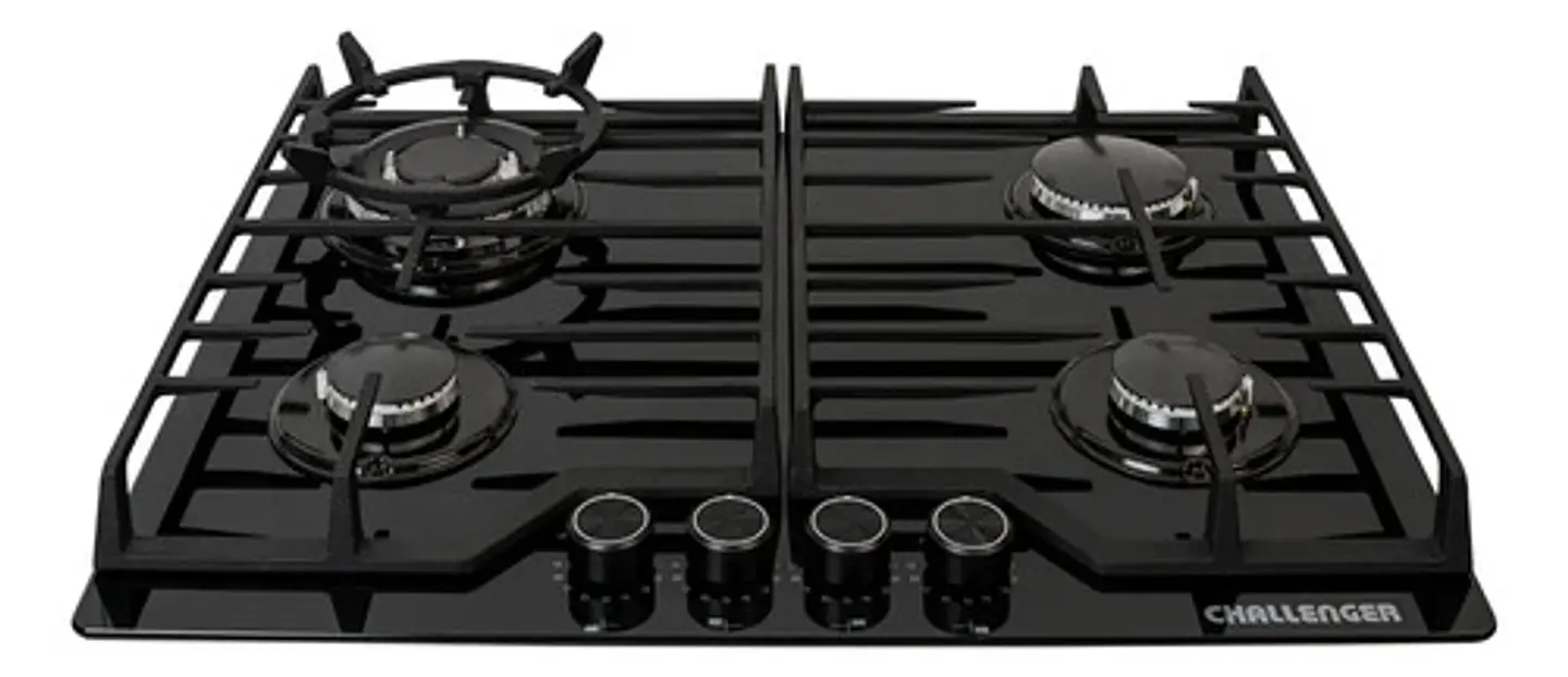 Kit Perilla Metálica Negra/plata Estufa Challenger X 2 Unds 4