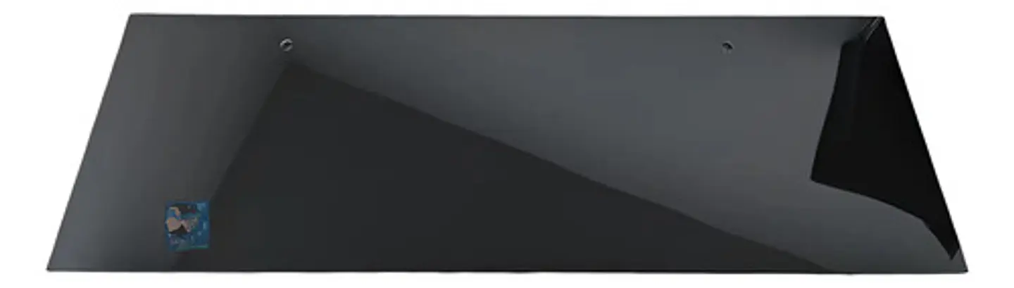 Vidrio Original Puerta Asador Para Estufa Abba Rg803 4