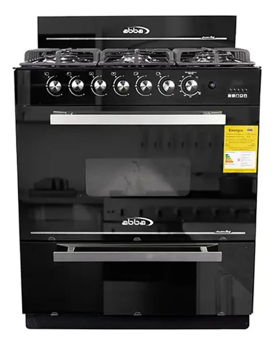 Vidrio Original Puerta Asador Para Estufa Abba Rg803 5