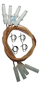 Kit Bujías Alta Para Estufa Haceb Original X 4 Unidades  - Miniatura 1
