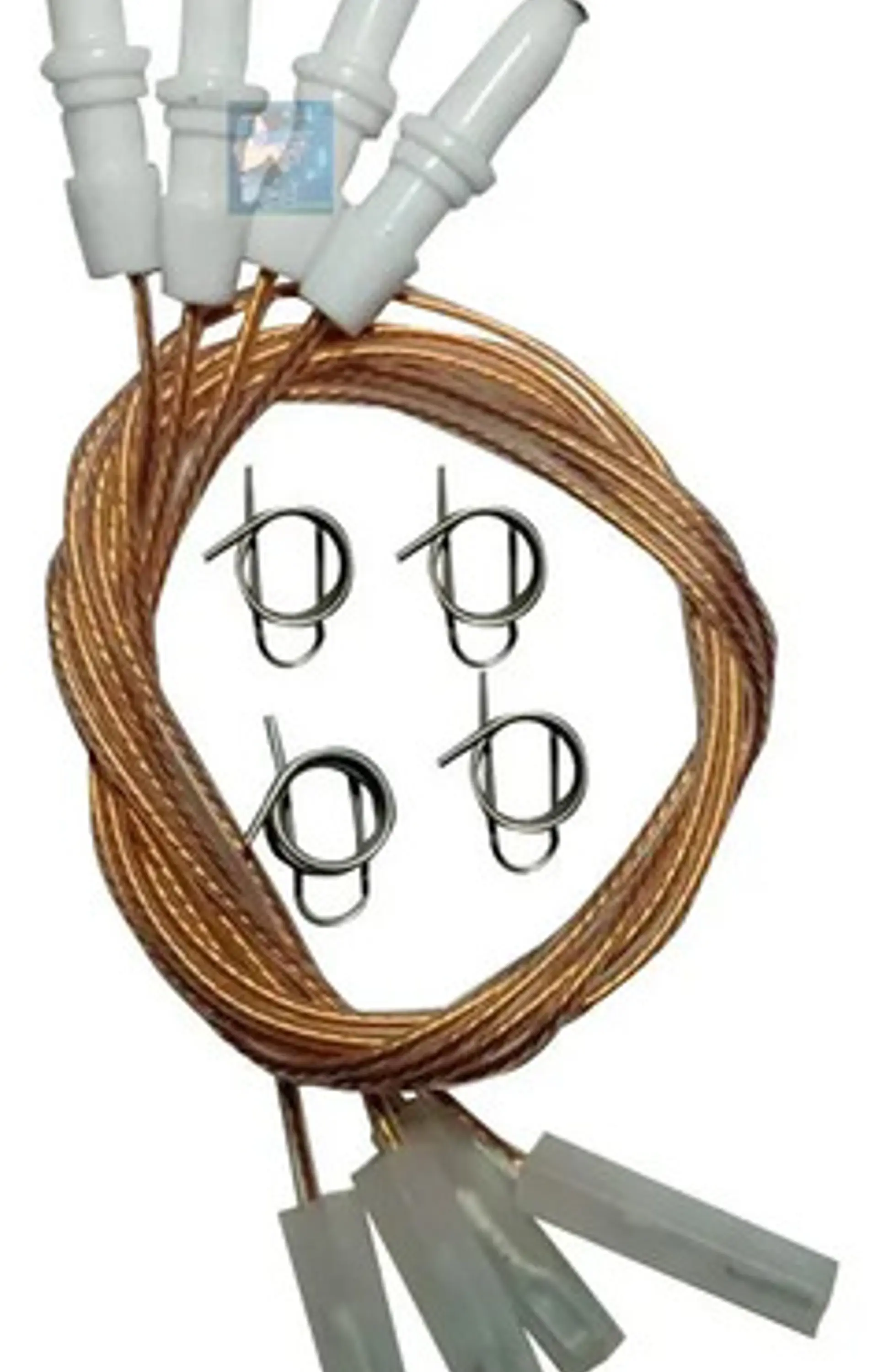 Kit Bujías Alta Para Estufa Haceb Original X 4 Unidades  2