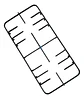 Parrilla Doble 46.7 X 22.5 Cm Para Estufa Challenger Acero - Miniatura 1