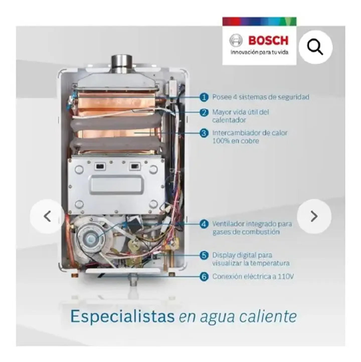 Tarjeta Calentador Bosch Tiro Forzado 10-12 Lts 2